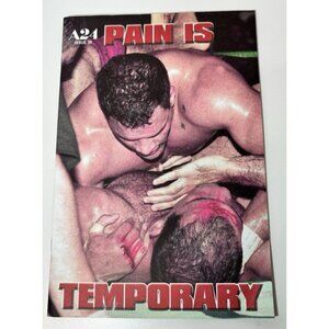 A24 Zine Issue 30 - Pain Is Temporary Pain Is Gain The Smashing Machine Book